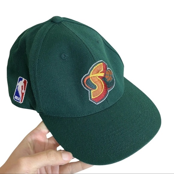 Sports Specialties vintage Seattle Sonics green hat - Picture 1 of 8
